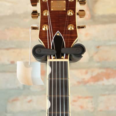 GRETSCH Broadkaster LX Figured Center Block - w/Bigsby, Gold Hardware & Ebony - Havana Burst image 10