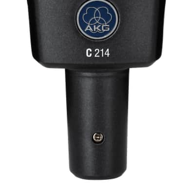 AKG C214 Large Diaphragm Cardioid Condenser Microphone | Reverb