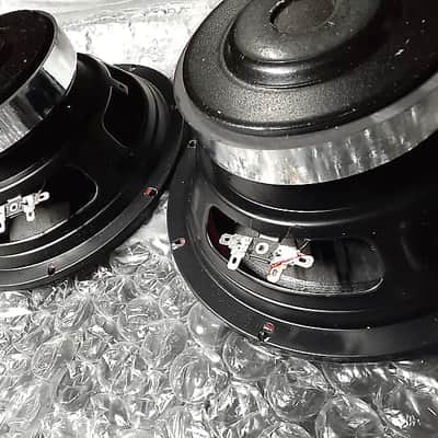 CERWIN VEGA PMR 8" HYBRIDS PAIR PA WOOFERS 8 OHMS 200 WATTS CLOTH SURROUNDS 20CVC image 8