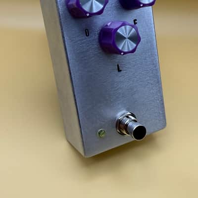 RCO Pedals Underworld Fuzz (Chthonic build) 2026 - Raw aluminum with violet knobs image 1