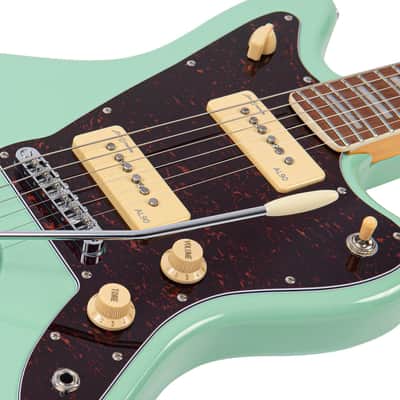Vintage Limited Edition 30th Anniversary V65 Electric Guitar ~ Ventura Green image 10