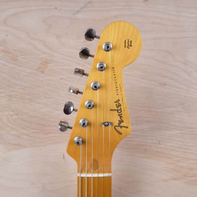 Fender FSR Traditional '50s Stratocaster MIJ 2018 Lake Placid Blue / Ice Blue Metallic Competition Stripe w/ Bag image 13