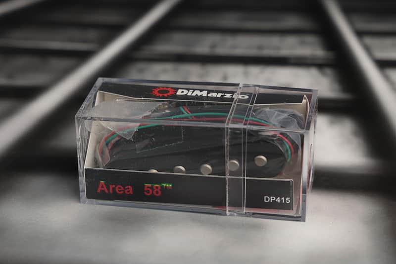 DiMarzio DP415BK Area 58 Single Coil Pickup - Black / Strat image 1
