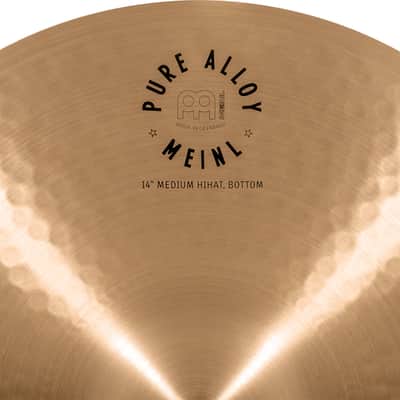 MEINL PA14MH Pure Alloy Medium HiHat 14 Zoll Becken image 10
