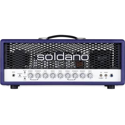 Soldano SLO-100 Guitar Amplifier Head (100 Watts), Purple image 1