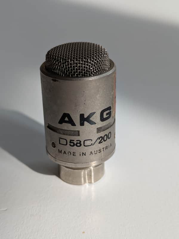 Akg D58 200 Talkback mic image 1