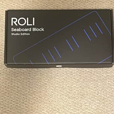 ROLI Seaboard Block 24-Key Expressive MIDI Keyboard Controller 2010s - Black image 1