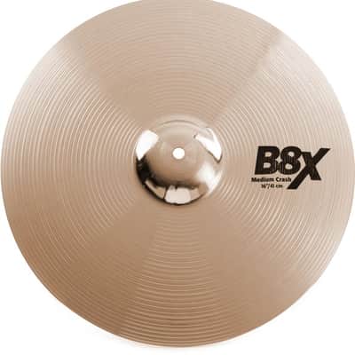 Sabian 16 inch B8X Medium Crash Cymbal image 2