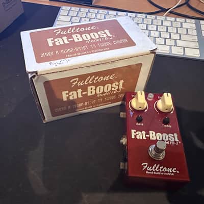 Fulltone Fat Boost FB-2 2000s - Red image 8