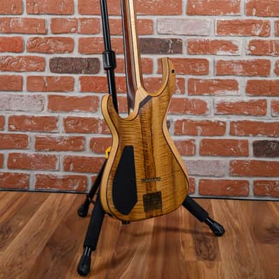 Carillion Guitars 7-String 10th Anniversary Polaris #3 of 10 Made Figured Myrtle Back&Top Satin Natural 2019 w/OHSC (Owned by Gary Holt) image 6