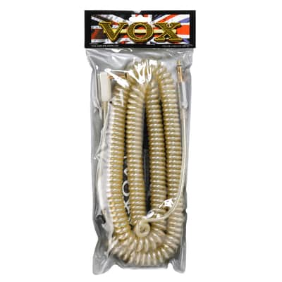 VOX VCC090 9 Metre Coiled Cable - Silver image 3