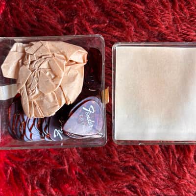 Vintage Fender Picks Case with NOS picks Bild 5