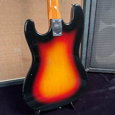 1966 Vox Harlem V244 3-Color Sunburst Factory Scalloped Neck image 5