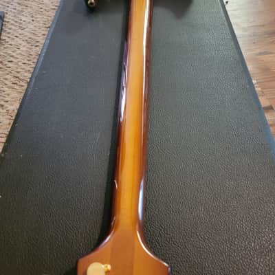 1991 Hamer USA Chaparral 4 String Bass Guitar Beautiful Honey Quilt Top/Back W/OHSC 8.5 Pounds image 13