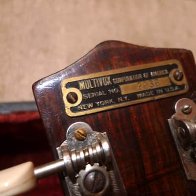 Premier Scroll Guitar 1958 Natural image 15