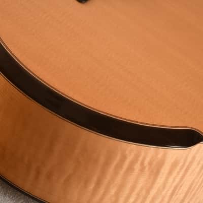 Hozen MJ Sitka Spruce Flamed Maple #2210-1789 image 8