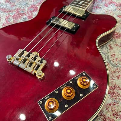 Epiphone Allen Woody Wildkat 2013 - Wine Red image 3