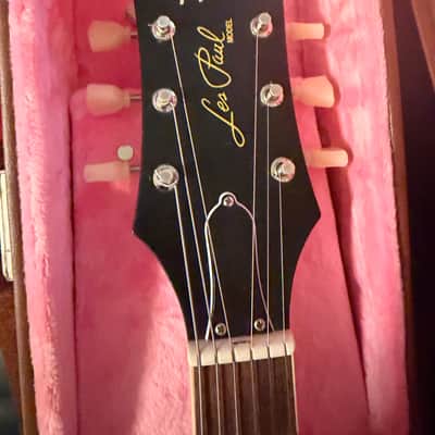 Epiphone Limited Edition 1959 Les Paul Standard Electric Guitar - Aged Dark Cherry Burst 2025 - Cherry image 3