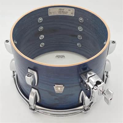 Used Ludwig Classic Oak 4pc Drum Set Blue Burst - Very Good image 10