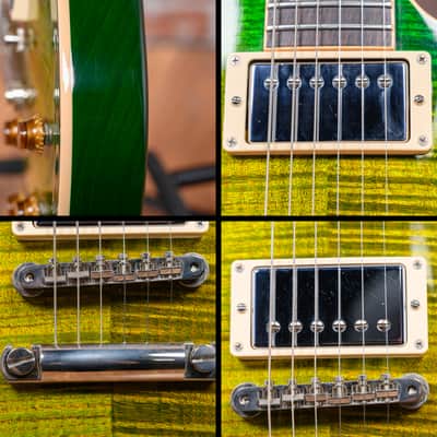 Gibson Custom Shop Les Paul Standard Class 5 Flame Maple Top Iguana Burst 2009 w/OHSC image 13