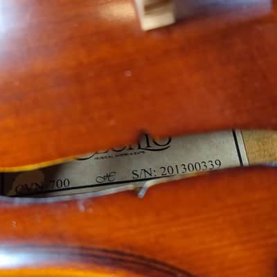 4/4 Advanced to Professional Level Violin Featuring Aged 7 Years+ Select Solid Spruce Top Highly Flamed One-Piece Maple Back and Sides, Real Ebony Components, Brazilwood Bows, Hand-Rubbed... image 25
