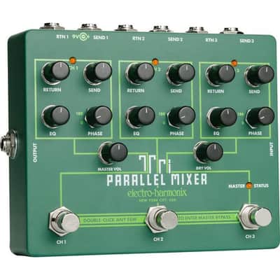 Electro-Harmonix Tri Parallel Mixer Effects Loop Mixer / Switcher Pedal image 4
