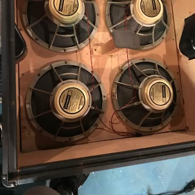 Marshall 4x15  4x15 Bass Cabinet 1970's Black image 6