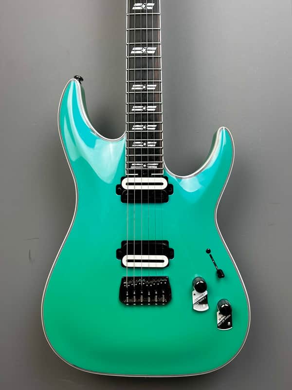 Schecter C-1 SLS Hollywood 2025 - Glacier Metallic image 1