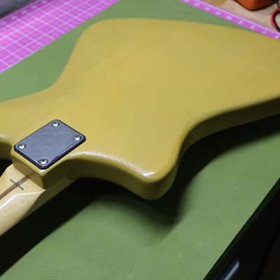 SkunkWerx USA Custom "Aster" Meteora Bass 2021 Butterscotch Fender Japanese JB Neck SD Dragonfire image 10