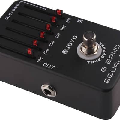 Joyo JF-11 6 Band EQ Pedal w/ 2 Patch Cables image 6
