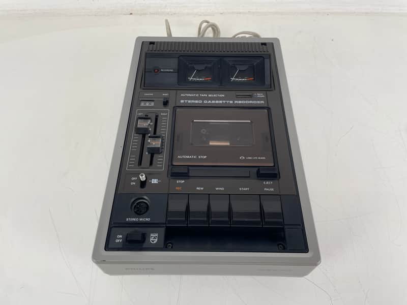 Philips - N2540 - Cassette Deck - Serviced (Heads Cleaned) image 1
