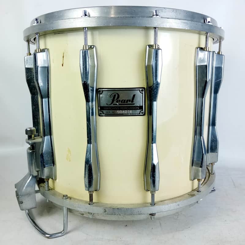 Pearl 12x14" Marching Percussion Snare Drum 12-Lug High-Tension Die-Cast Vintage image 1