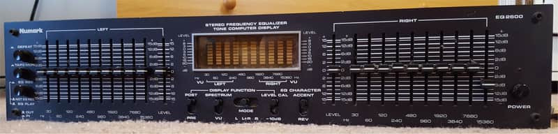 Numark EQ 2600 10 Band Stereo Graphic Equalizer with Spectrum & VU Display FREE Shipping! image 1