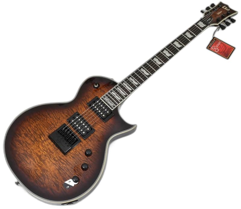 ESP LTD EC-1000 Evertune Guitar Dark Brown Sunburst B-Stock image 1