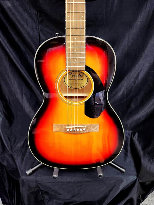 Fender CP-60S Parlor Acoustic Guitar - Sunburst image 1
