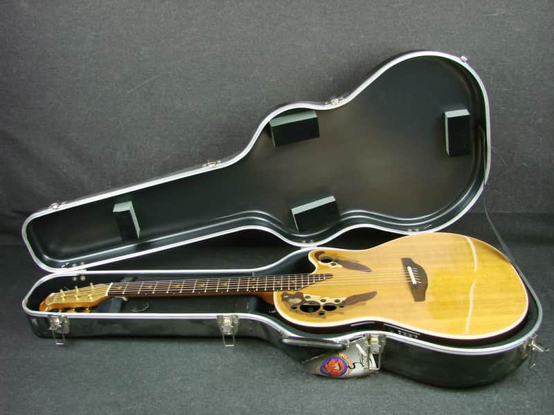 1992 Ovation Made in USA 1868 Elite Shallow Back Acoustic/Electric