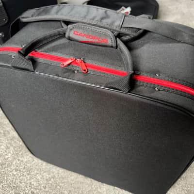 2026 Like-New: Canopus hollowed out Zelkova 14x5 snare, with new Japan-only semi-hard Canopus case, extras image 12