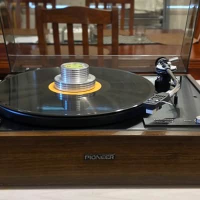 VINTAGE PIONEER TURNTABLE/MADE IN JAPAN/1973//33/45 SPEED image 9