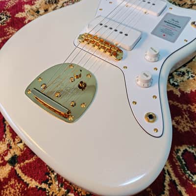 *NEW IN BOX* 2026 Fender Japan 60's Jazzmaster White Pearl Gold with Matching Headstock,  Limited Edition Traditional Collection, MIJ JD26 image 8