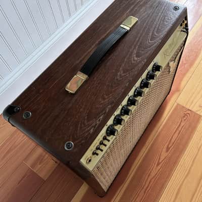 Immagine Kitty Hawk Standard, Limited White, 1981, Wenge Cab, Reverb, 50W, includes original wooden FS 1981 - 4