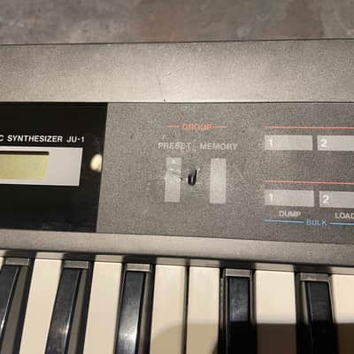Roland Alpha Juno-1 49-Key Programmable Polyphonic Synthesizer 1985 - 1988 - Black image 6