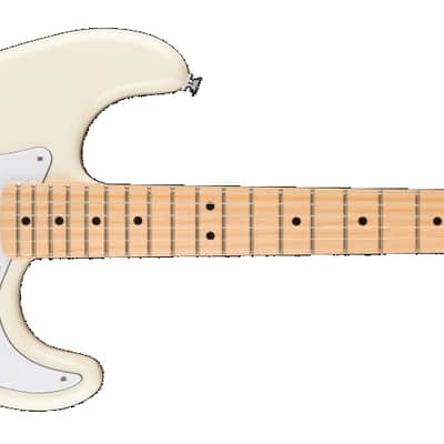 Fender Standard Stratocaster with a Maple neck in Olympic White image 2