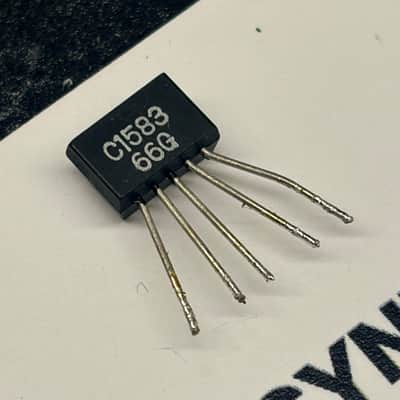 ORIGINAL Mitsubishi 2SC1583G for Din Sync RE-303, Roland TB-303, & many more image 2