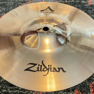 Zildjian A Custom 10" Splash Cymbal Brilliant image 1