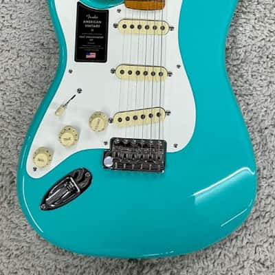 Fender American Vintage II 1957 Seafoam Left Handed Stratocaster with Case image 1