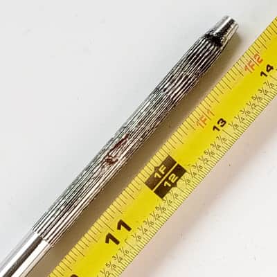 Ludwig Vintage 60s Club Date Clipper 3/8x14.25" Floor Tom Leg Straight Knurling image 2
