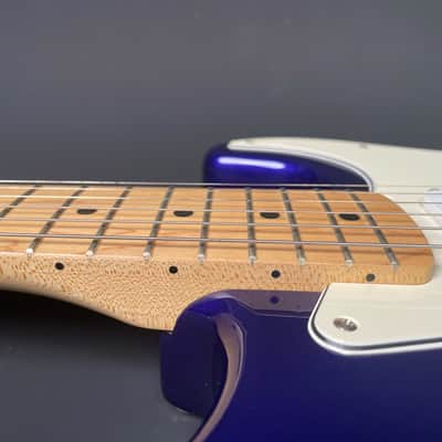 Fender Standard Stratocaster MIM Midnight Blue Maple Neck 2000 w/ Fender Tweed Hard Case image 14