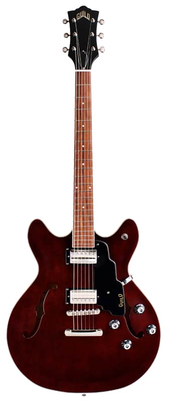Guild Guitars Starfire I DC - Semi-Hollow Body Electric Guitar - Double-Cut - Vintage Walnut image 1
