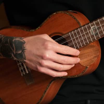Ortega Eclipse-TE8 Custom Built Series Solid Mahogany Top Okume Neck 8-String Tenor Ukulele w/Gig Bag image 19