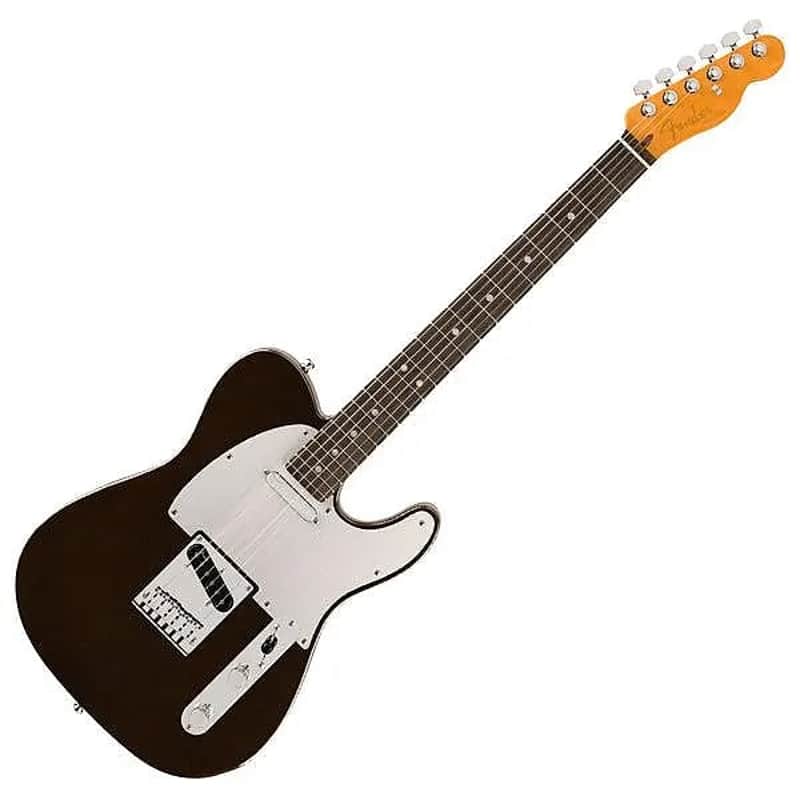 Fender  American Ultra II Telecaster, Ebony Fingerboard - Texas Tea image 1